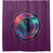 あなたの心の輝きを高める シャワーカーテン (正面)