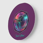 あなたの心の輝きを高める ラージ壁時計 (傾斜)