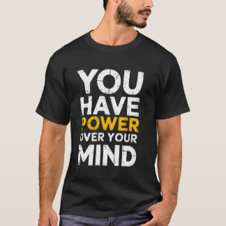 あなたの心はあなたが支配する マルクス・アウレリウス ストア Tシャツ