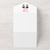 あなたの心は全て私のものよ、ベストフレンドバレンタインガールフレンド オールインワン招待状 (外側)