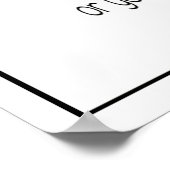 あなたの心は庭の感動的引用文 ポスター (角)