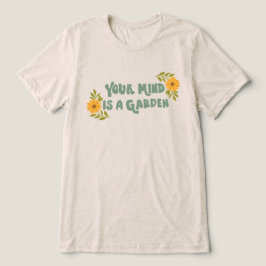 あなたの心は庭園 トライブレンドTシャツ