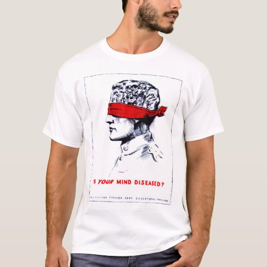 あなたの心は病気にかかっていますか。 Tシャツ (正面)