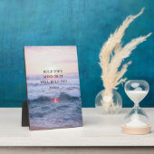 "あなたの心を支配するか、それはあなたを支配する" – 仏 フォトプラーク (側面)