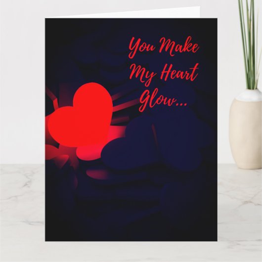 あなたの心を輝かせて カード (正面)