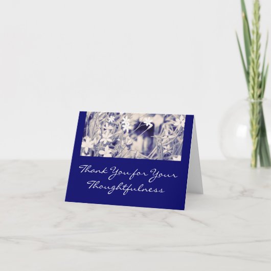 あなたの心遣いの~のサンキューカードをありがとう サンキューカード (正面)