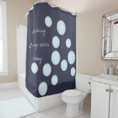 あなたの心配の遠くにな泡シャワー・カーテンをすべて洗浄して下さい シャワーカーテン (インサイチュ)