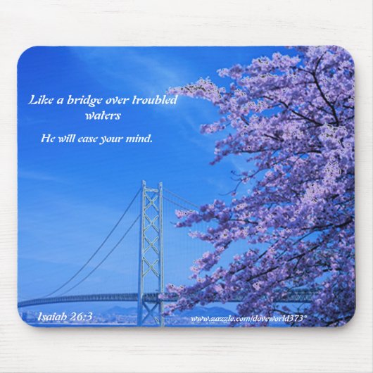 あなたの心mousepad.を楽にして下さい マウスパッド (正面)
