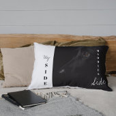 あなたの忠実なパートナー：カスタムブラックラボ写真 枕カバー