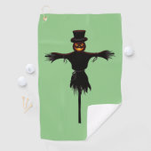 あなたの怖い良いゴルフゲームのために:ハロウィーンをテーマにした ゴルフタオル (インサイチュ)