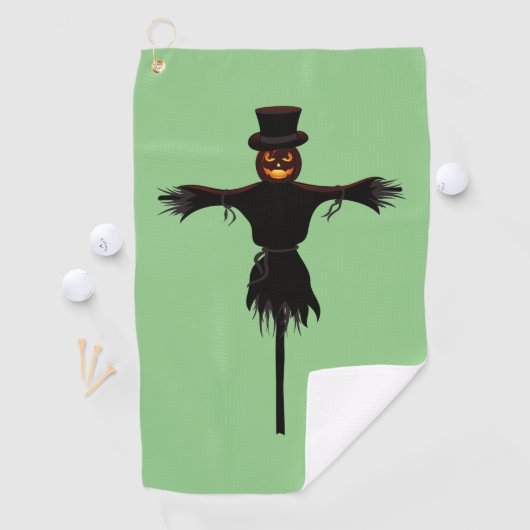 あなたの怖い良いゴルフゲームのために:ハロウィーンをテーマにした ゴルフタオル (インサイチュ)