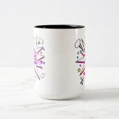 あなたの思考の力を過小評価しないT-S ツートーンマグカップ (中央)