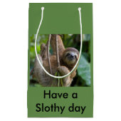 あなたの怠惰の友人のためのギフトバッグ スモールペーパーバッグ (正面)