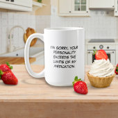 あなたの性格が悪い コーヒーマグカップ