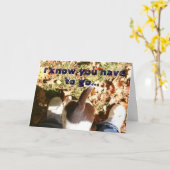 あなたの恋しく思うことしかし(t)! カード (黄色い花)