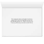 あなたの恋しく思愛するカードカントリー名勝絵を描 (内部横(下))