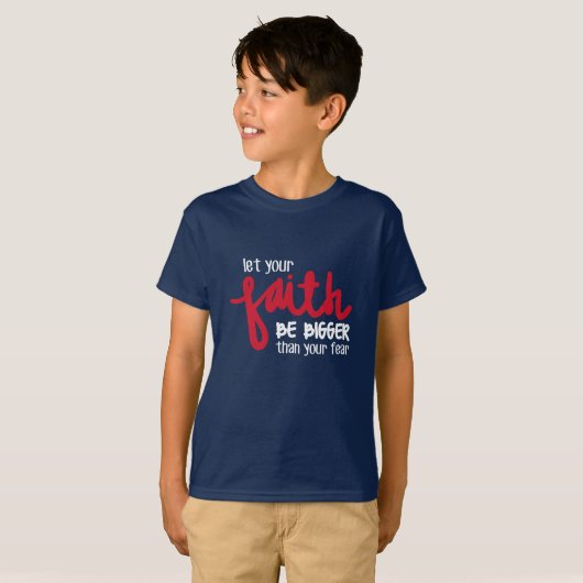 あなたの恐れより大きなもの Tシャツ (正面フル)