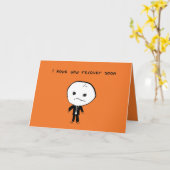 あなたの恐ろしい人格カード カード (黄色い花)