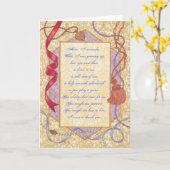 "あなたの息子からのお母さんに"、の母の日カード カード (黄色い花)