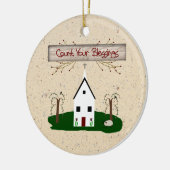 あなたの恵みのオーナメントを数えて下さい セラミックオーナメント (左)