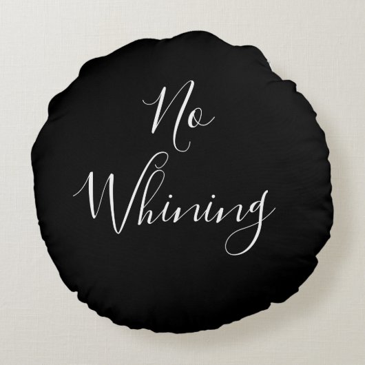 あなたの恵みの枕を数えて下さい ラウンドクッション (裏面)