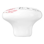 あなたの恵みは十分です 聖書 桜 セラミックノブ (側面)