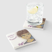 あなたの恵みを数えて下さい ストーンコースター (横)