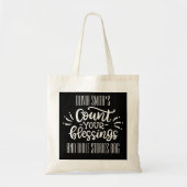 あなたの恵みを数える子供の名前VBS教会バッグ トートバッグ (正面)