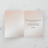 あなたの悔やみや弔慰をありがとう サンキューカード (内部)