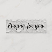 あなたの悲しみと祈あなたの為に分け スキニー名刺 (正面)