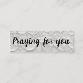 あなたの悲しみと祈あなたの為に分け スキニー名刺