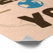 あなたの惑星はあなたを必要としている ポスター (角)