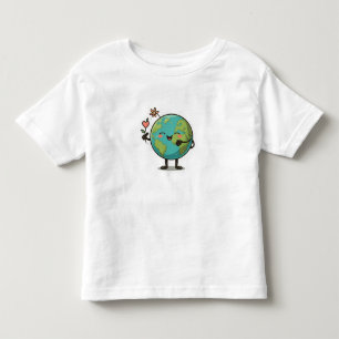 あなたの惑星を愛する トドラーTシャツ