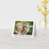 あなたの想いをぶつけろ バレンタインカード カード (黄色い花)