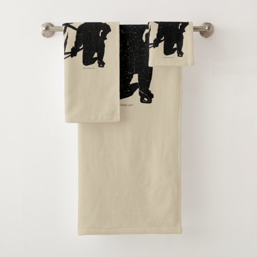 あなたの意志を押し付ける（ホッケー） バスタオルセット (インサイチュ)