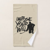 あなたの意志を押し付ける（ホッケー） バスタオルセット (ハンドタオル)