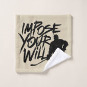 あなたの意志を押し付ける（ホッケー） バスタオルセット (ウォッシュタオル)