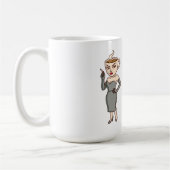 あなたの意見なんか聞きたくない コーヒーマグカップ (左)