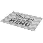 あなたの意見はメニューにない – カッティングボード (角)