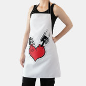 あなたの意見Tシャツ。ユーモアおもしろいシャツあなたのOpini エプロン (インサイチュ)