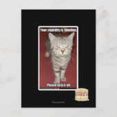 あなたの愚かさは目が見えない2 ポストカード (正面)