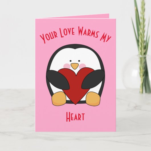 あなたの愛が私のハートを温める シーズンカード (正面)