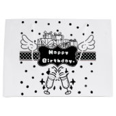 あなたの愛する人のための抱き枕。 ラージペーパーバッグ (正面)