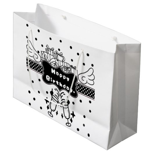 あなたの愛する人のための抱き枕。 ラージペーパーバッグ (正面アングル)