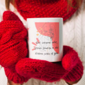 あなたの愛の中で花を育てる人を見つける引用文 コーヒーマグカップ