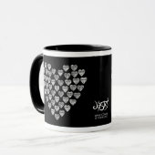 あなたの愛はどんな色ですか。 マグカップ (正面左)