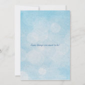 あなたの愛は私に翼-映画のポスターの結婚式--を与えます 招待状 (裏面)