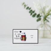 あなたの愛は….. 名刺 (スタンド正面)