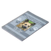 あなたの愛無条件ペット悔やみや弔慰のカスタム ノートブック (左側)