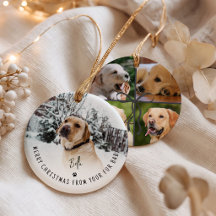 あなたの愛犬からのメリークリスマス 5枚の写真入り